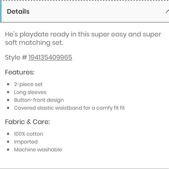 2-Piece Animal Button-Front Shirt & Pant Set - Picture 11 of 11